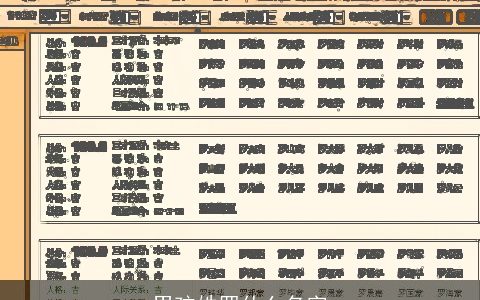 男孩姓罗什么名字