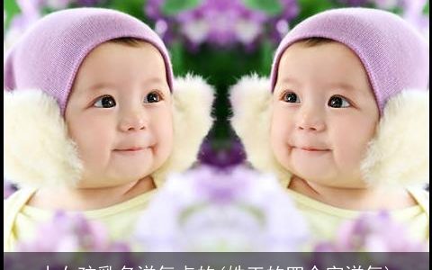 小女孩乳名洋气点的(姓王的四个字洋气)