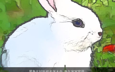 属兔比较旺的名字大全 兔年宝宝宜用字 温柔文静 取名网叁的虎兔宝宝名字