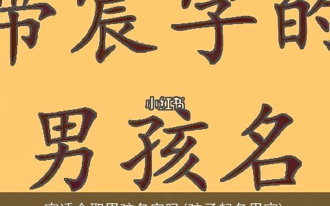 宸适合取男孩名字吗(孩子起名用宸)