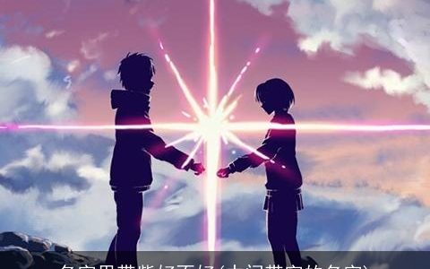 名字里带紫好不好(中间带字的名字)