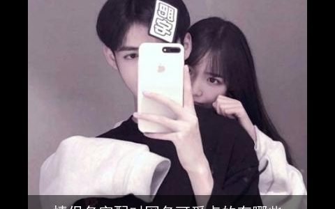 情侣名字配对网名可爱点的有哪些