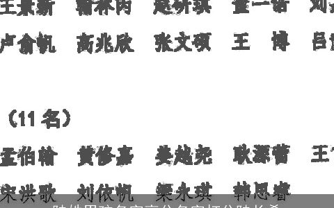 陆姓男孩名字高分名字打分陆长希