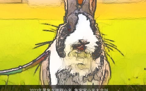 2024年属兔女孩取小名 兔宝宝小名大全叫什么好 好听洋气的虎女孩小名虎宝宝名字最新