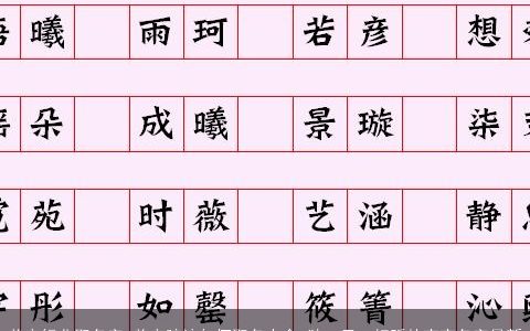 美容行业取名字 美容院该如何取名大全 独一无二好听的宝宝名字最新