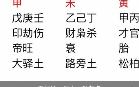 五行缺水和木男孩起名