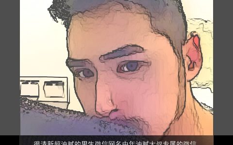 很清新超油腻的男生微信网名中年油腻大叔专属的微信名字大全 帅气有涵养的男生微信网名微信名字大全挑选