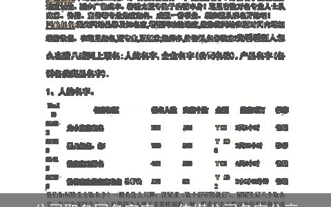 公司取名网名字库   传媒公司名字分享