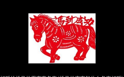 好听的姓马的男宝宝名字(姓马的宝宝起什么名字好听)