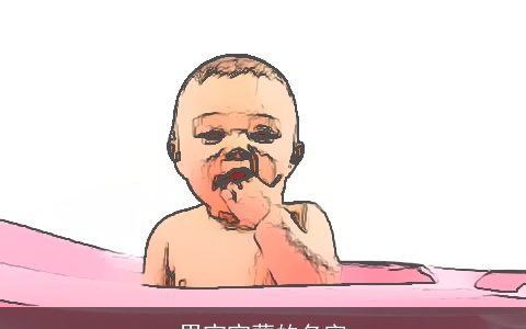 男宝宝蒙的名字