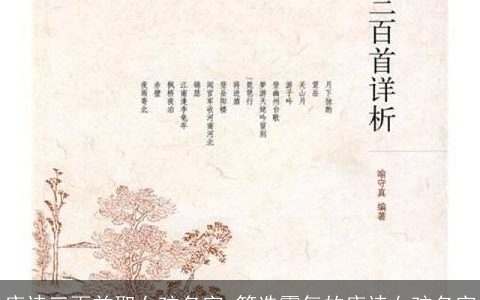 唐诗三百首取女孩名字_筛选霸气的唐诗女孩名字