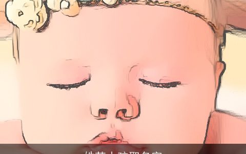 姓苏小孩取名字