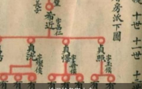 姓汉的名字大全