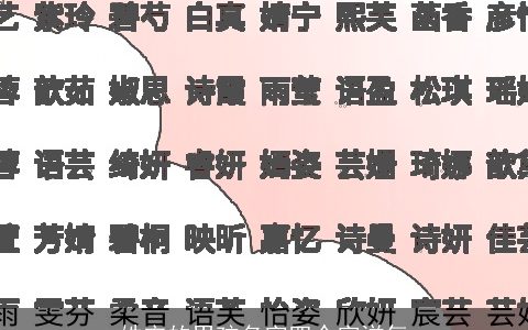 姓宋的男孩名字四个字洋气