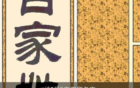 姓叶排宇字取名字