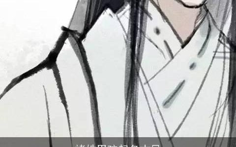 褚姓男孩起名古风