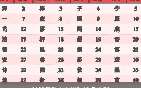 2024年新生儿男孩取名姓郝