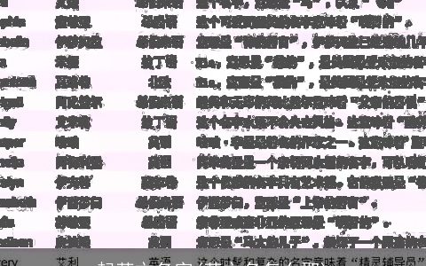 起英文名字(英文名怎么取)