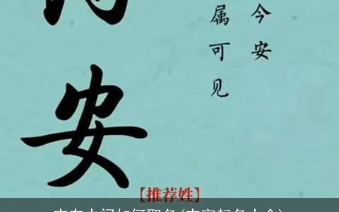 志在中间如何取名(志字起名大全)