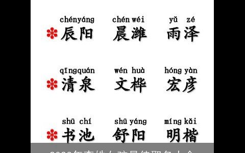 2023年李姓女孩最佳取名大全