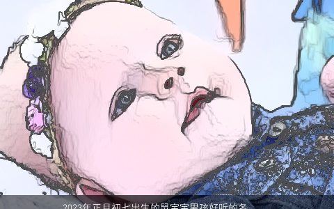 2023年正月初七出生的鼠宝宝男孩好听的名字大全精选 稀少好听的鼠宝宝男孩名字大全筛选