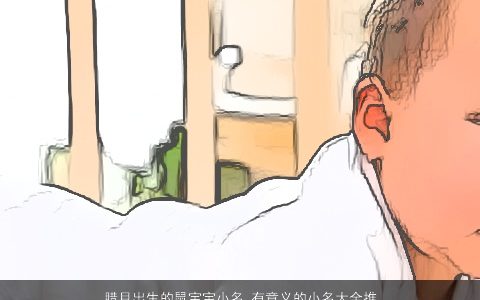 腊月出生的鼠宝宝小名 有意义的小名大全推荐 霸气漂亮的鼠宝宝小名小名名字大全最新