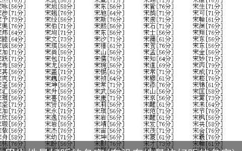 男生姓易好听的名字(有没有姓易的好听的名字)