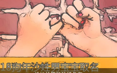 姓沙的男孩独特名字