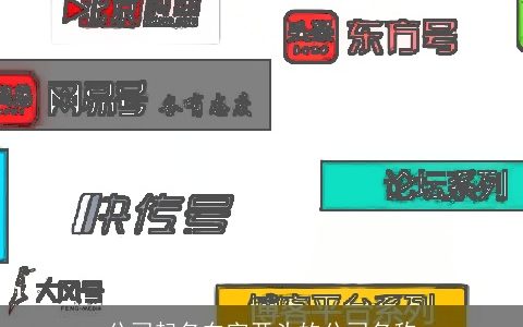 公司起名东字开头的公司名称