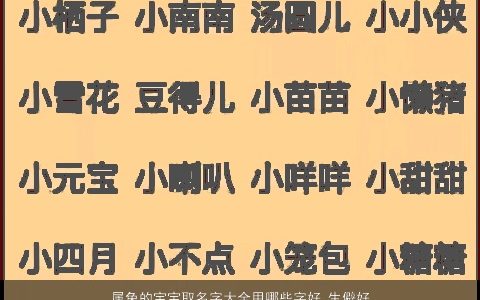 属兔的宝宝取名字大全用哪些字好 生僻好听的宝宝名字 洋气好听的兔宝宝名字大全