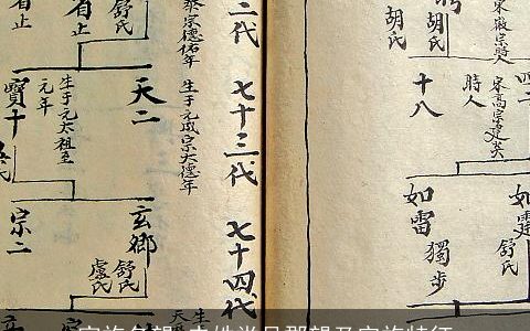 家族名望_史姓堂号郡望及宗族特征