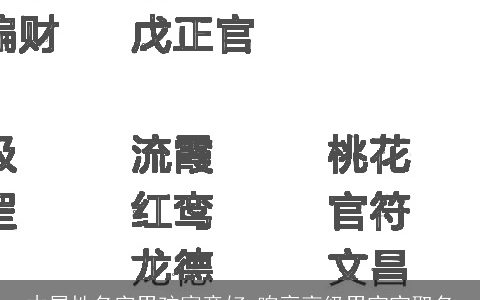 木属性名字男孩寓意好 响亮高级男宝宝取名