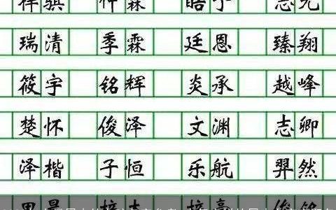2023年十月属木的女孩名字参考 大气吉祥的属木女宝宝取名