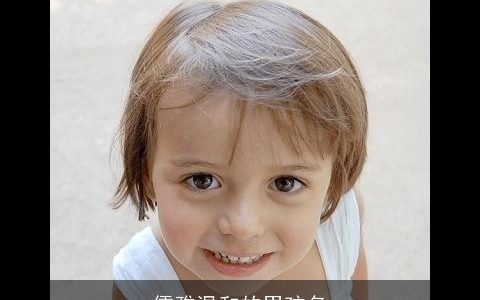 儒雅温和的男孩名