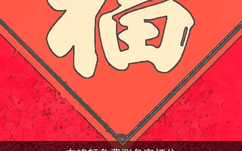 东鸣轩免费测名字打分