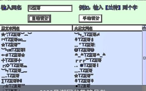 2023最潮网名带符号款