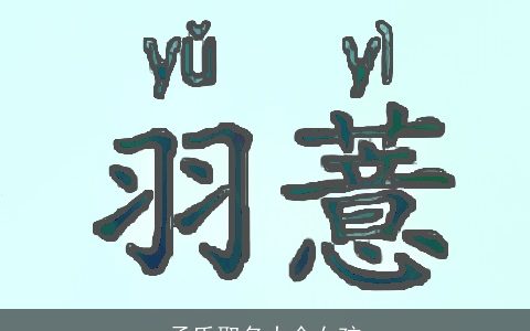 孟氏取名大全女孩