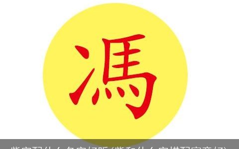 紫字配什么名字好听(紫和什么字搭配寓意好)
