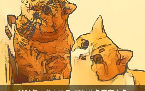 2024年小老虎乳名 可爱的兔宝宝小名