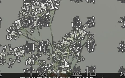 高品位高格调的阮姓男孩取名大全