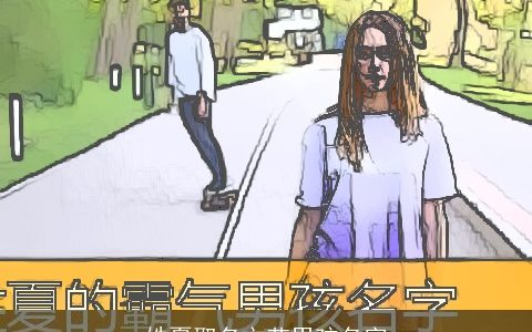 姓夏取名文艺男孩名字
