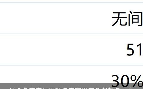 适合兔宝宝的男孩名字宜用字免费起名大全