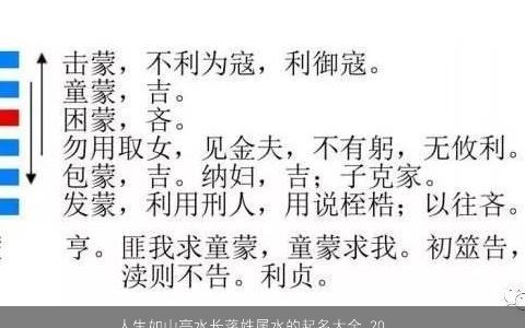 人生如山高水长蒋姓属水的起名大全 2023新颖有涵养的蒋姓五行属水的宝宝名挑选