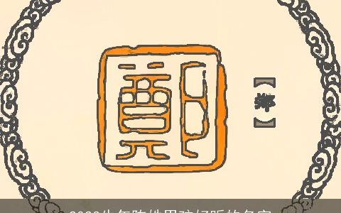 2024龙年陈姓男孩好听的名字