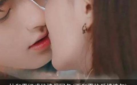 林和雪组成的情侣网名(雨和雪的爱情诗句)