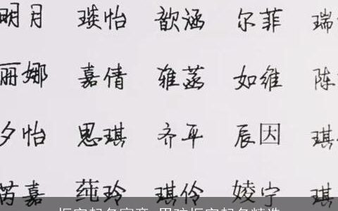 振字起名寓意 男孩振字起名精选