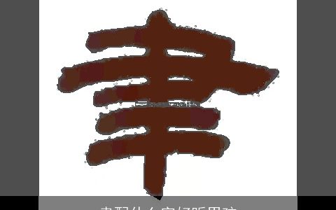 聿配什么字好听男孩