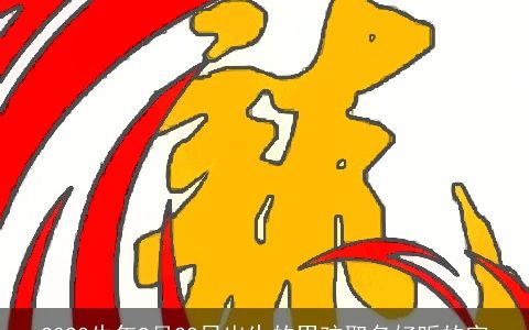 2024牛年9月28日出生的男孩取名好听的字