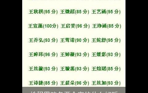 姓程男孩名两个字的什么好听