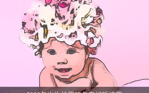 2023年出生的男孩名字好听推荐